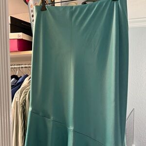 Banana Republic Factory Teal Maxi Skirt